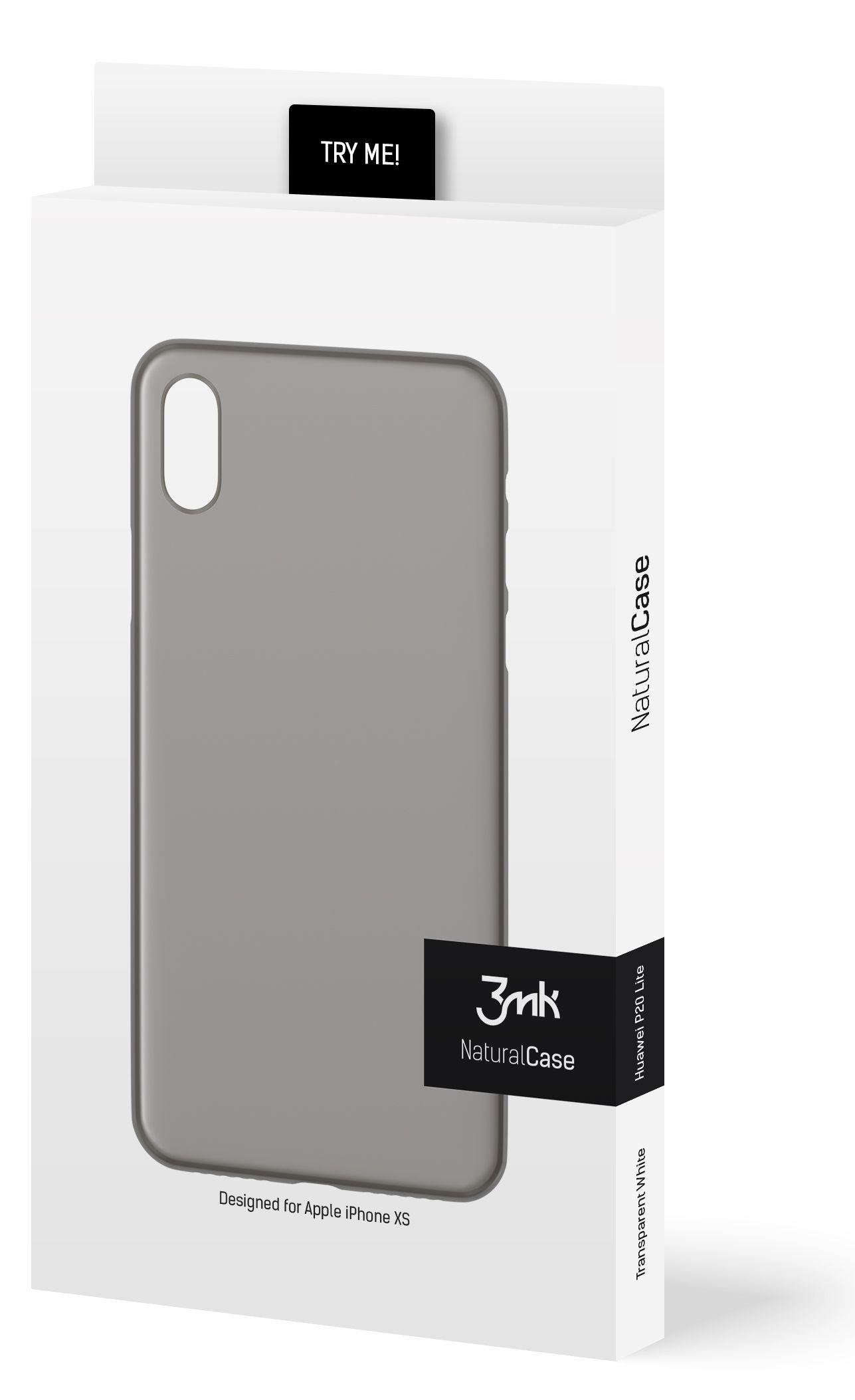 3mk Natural Case iPhone XR  (czarny)