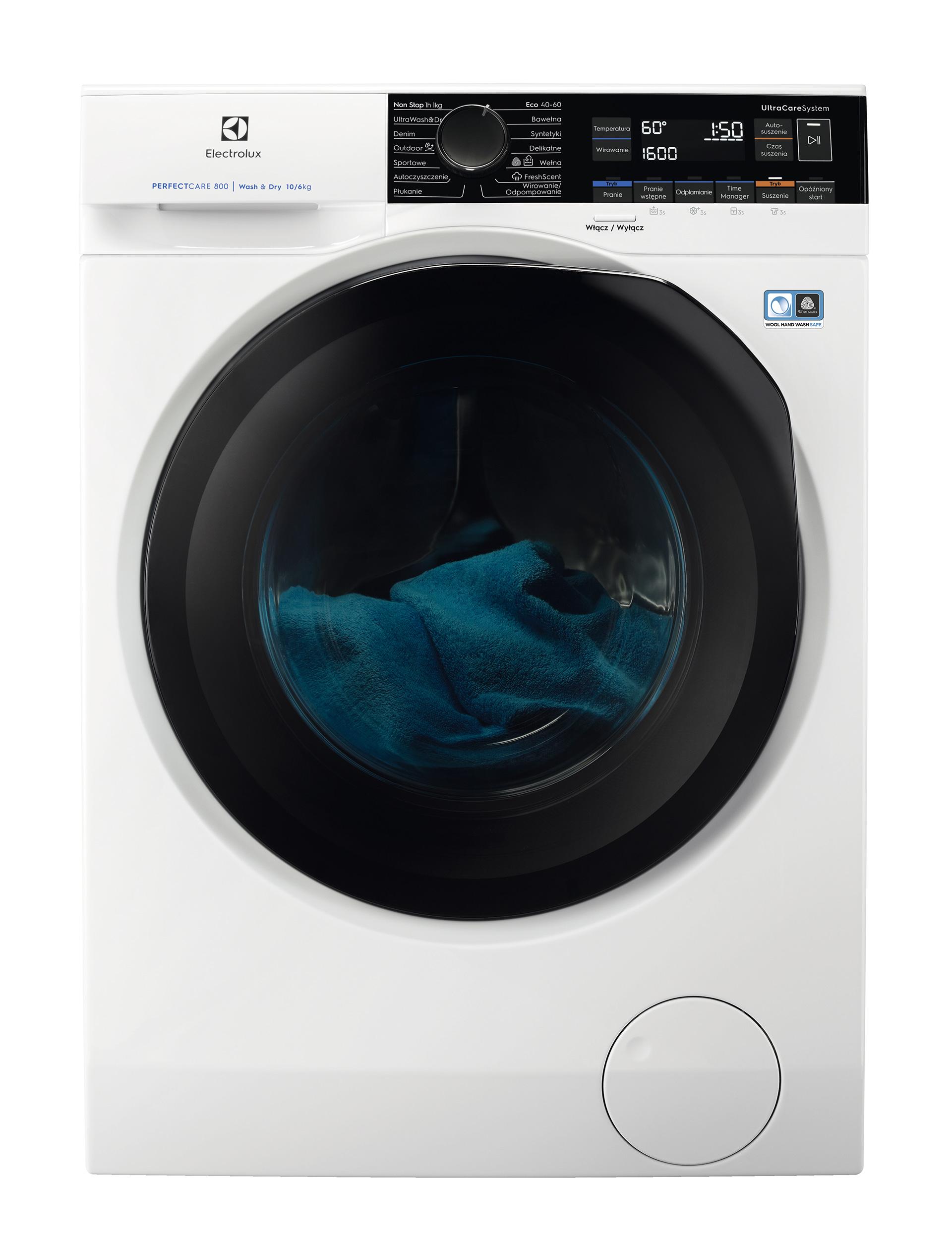 Pralko-suszarka Electrolux EW8W261BP 63,1cm 10kg/6kg