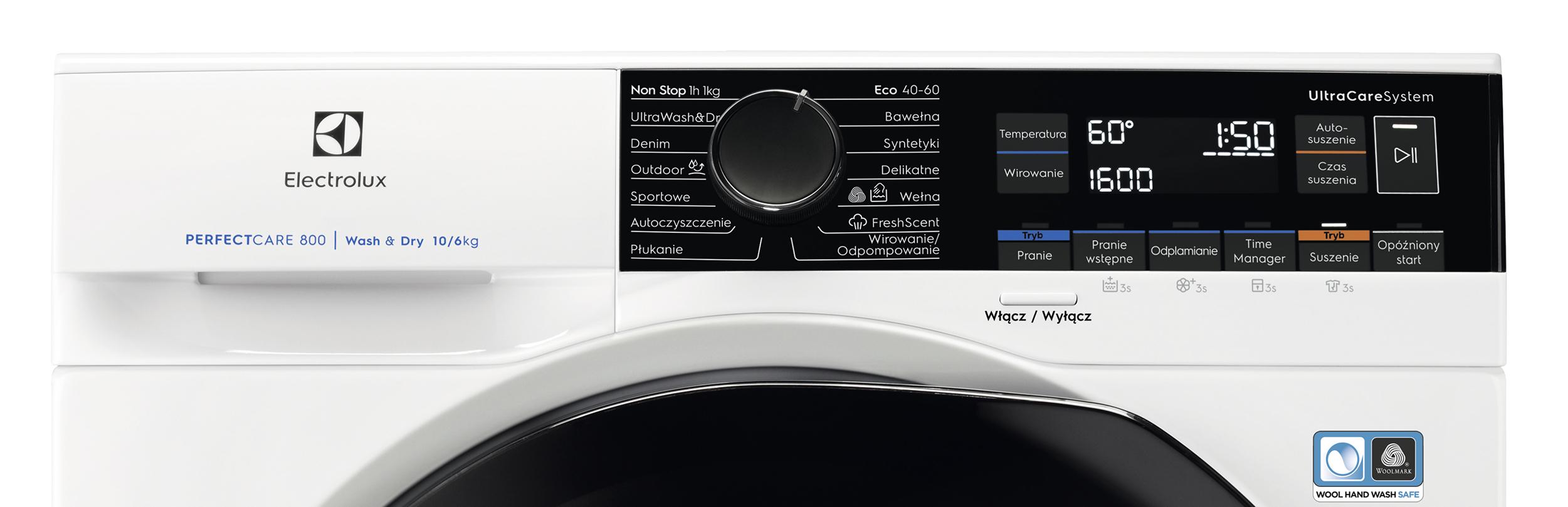 Pralko-suszarka Electrolux EW8W261BP 63,1cm 10kg/6kg