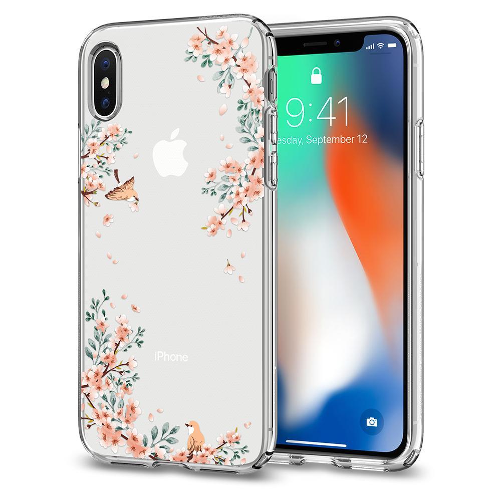 Spigen Liquid Crystal Blossom 057CS22655 iPhone X (nature)