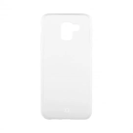 Etui Xqisit Flex Case do Galaxy J6 2018 Przezroczysty