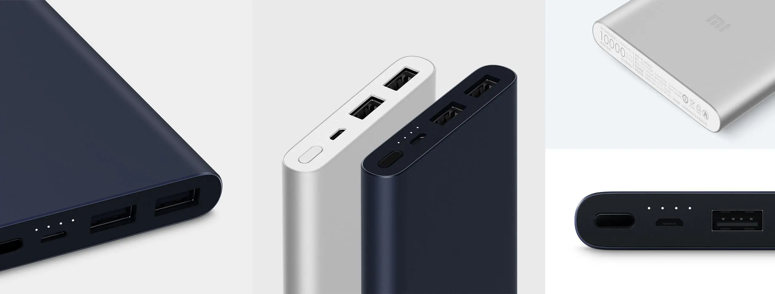 Powerbank Xiaomi Mi Power Bank 2S 10000mAh 14,4W Srebrny