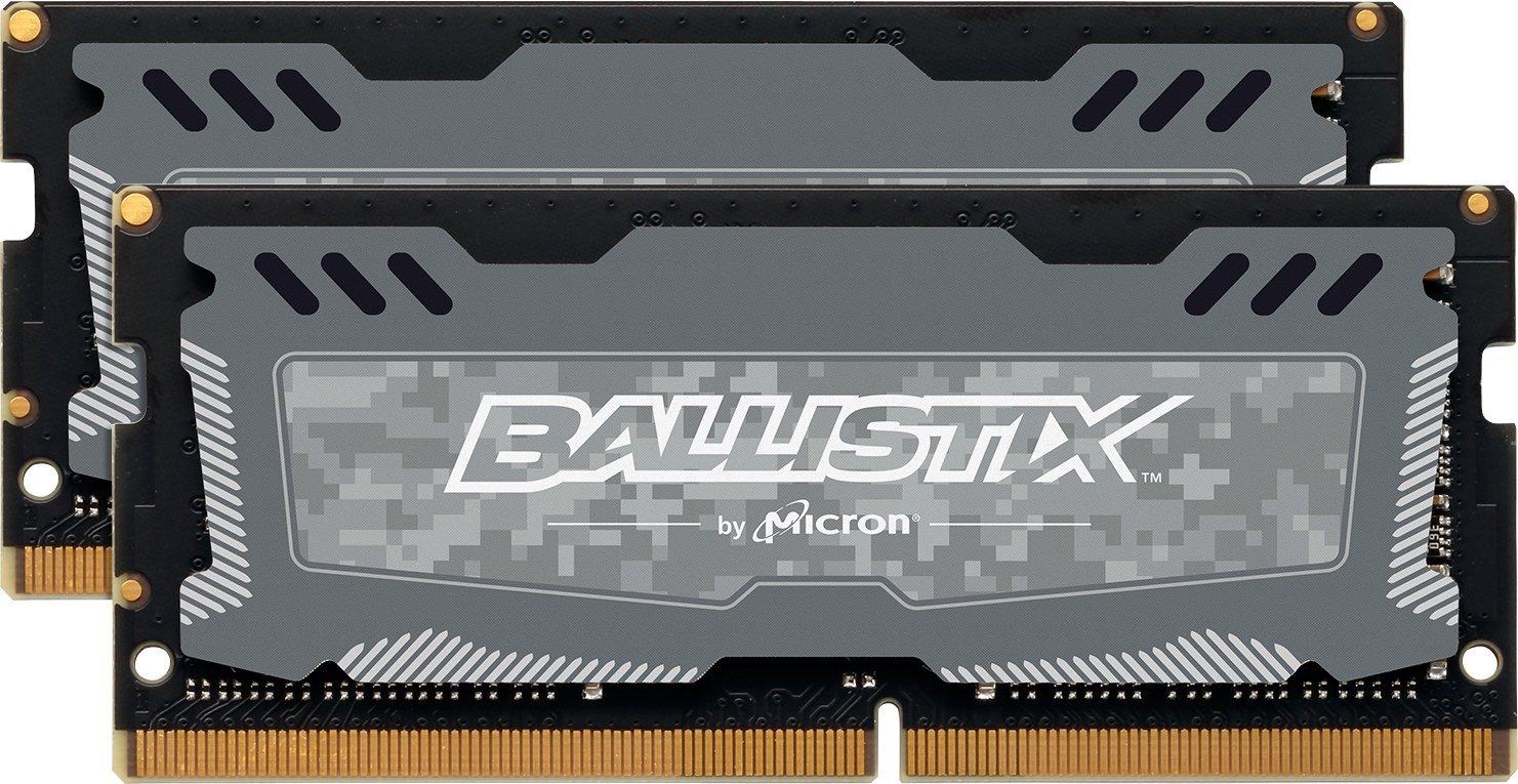 Pamięć Crucial Ballistix Sport LT DDR4 32GB (2 x 16GB) 2666 CL16 SODIMM
