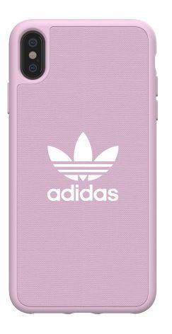 Etui Adidas Moulded Case Canvas do iPhone Xs Max (różowy)