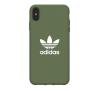 Etui Adidas Moulded Case Canvas do iPhone Xs Max (zielony)
