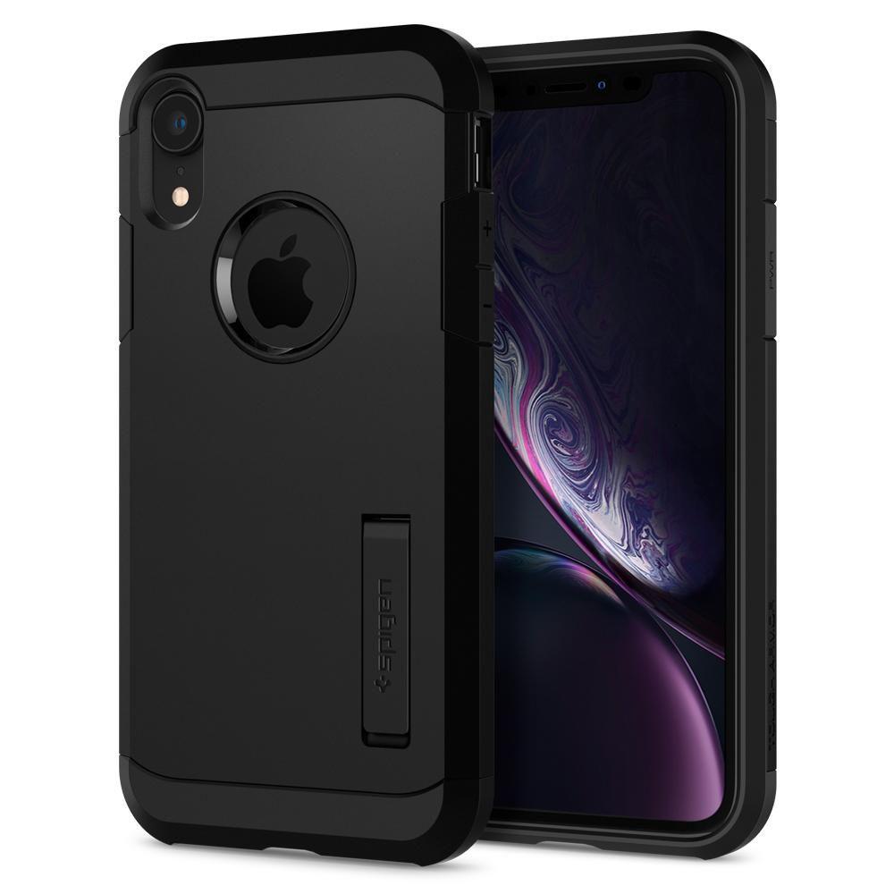 Etui Spigen Tough Armor 064CS24876 do iPhone Xr (czarny)