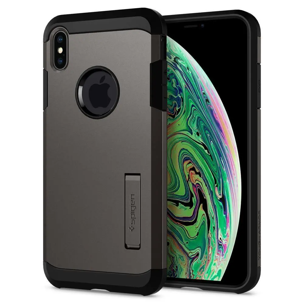 Etui Spigen Tough Armor 065CS25131 do iPhone Xs Max Gunmetal