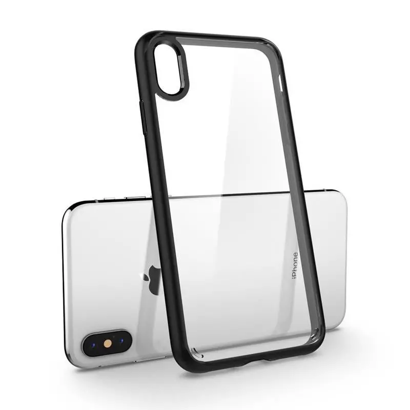 Etui Spigen Ultra Hybrid 063CS25116 do iPhone Xs Matt black