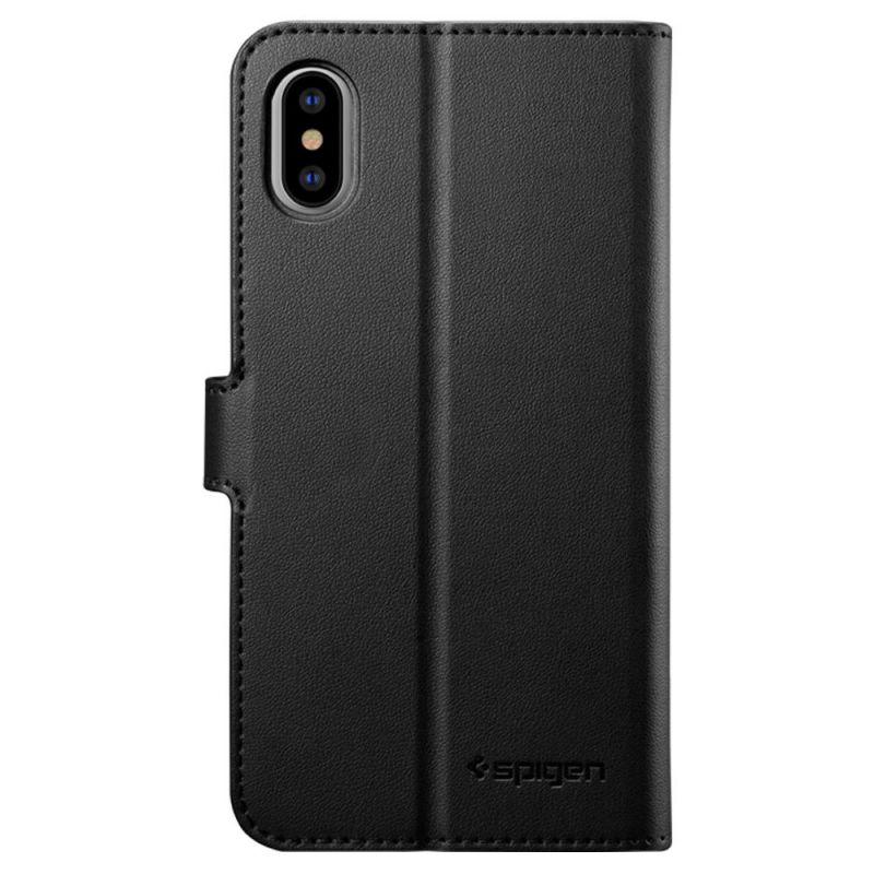 Etui Spigen Wallet S 063CS25120 do iPhone Xs (czarny)