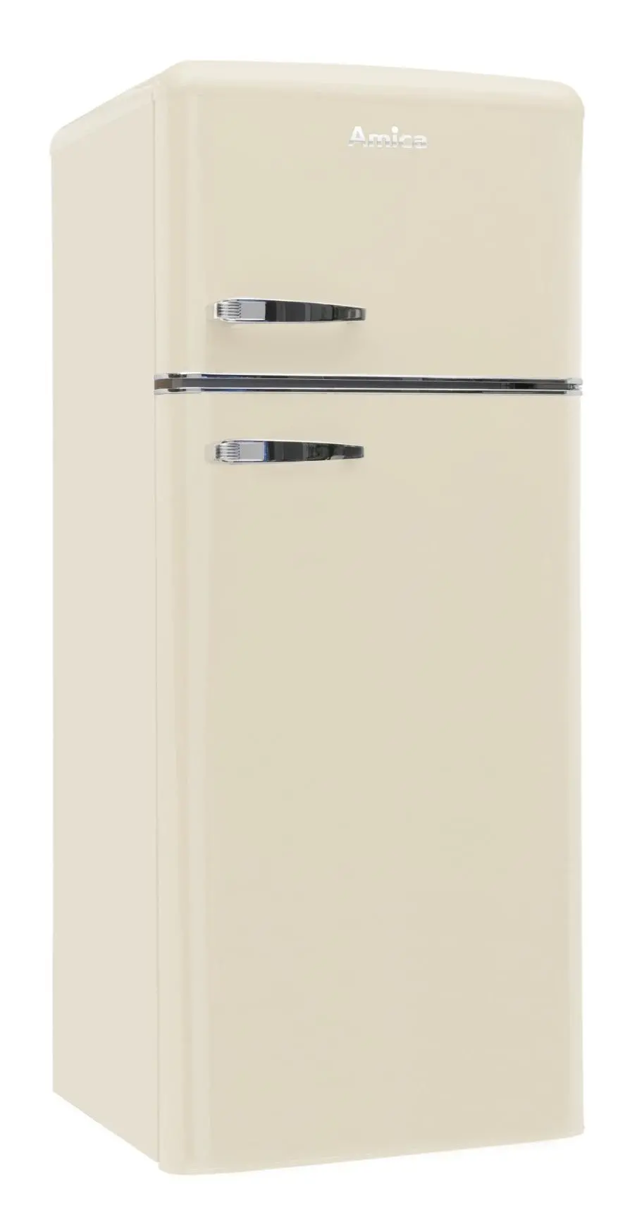 Lodówka Amica KGC15635B 144cm Beżowy
