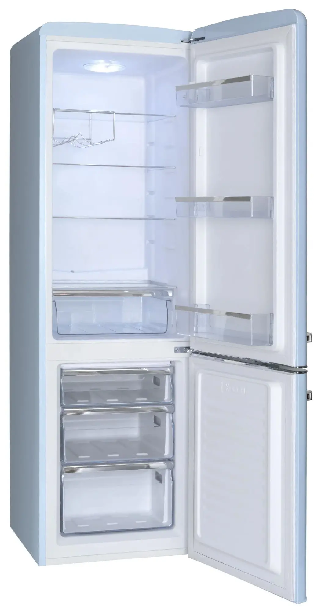 Lodówka Amica FK2965.3LAA 181cm Jasnoniebieski