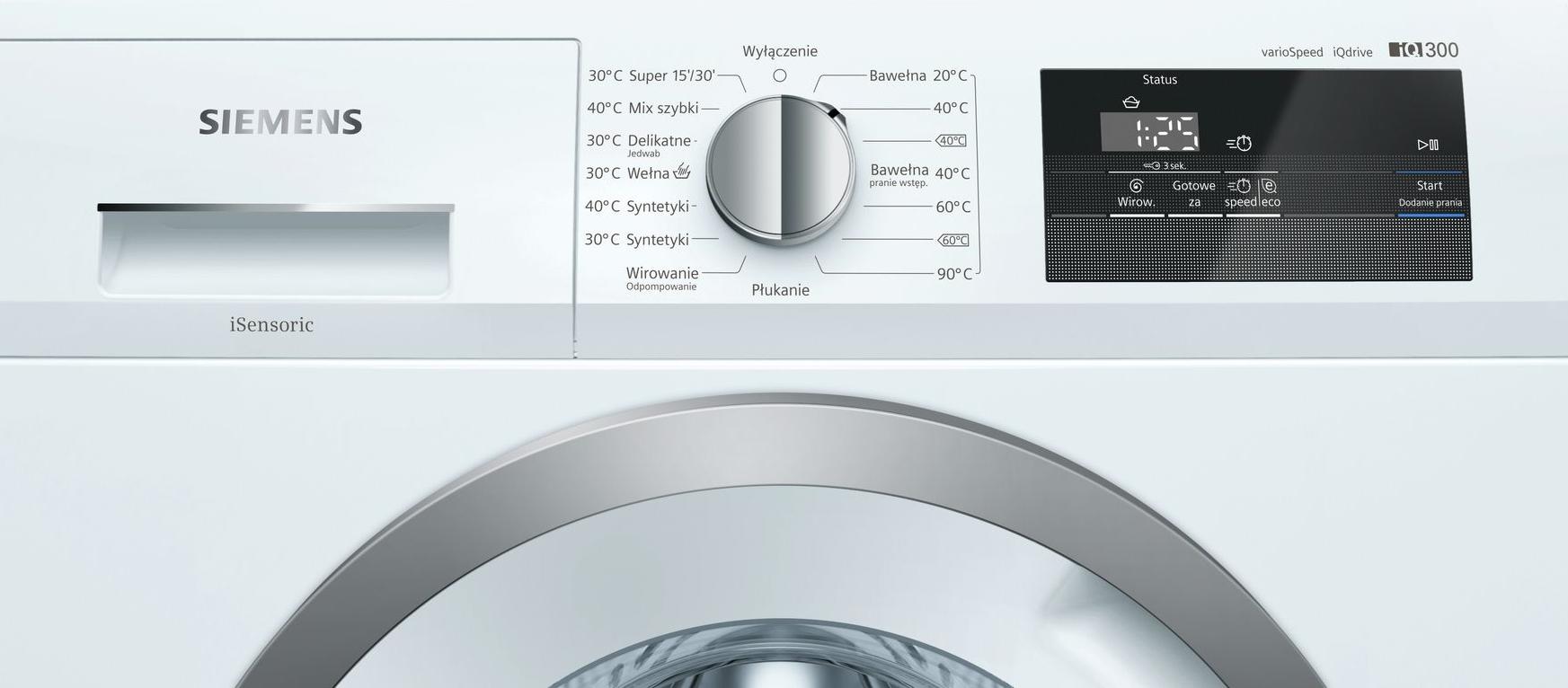 Pralka Siemens WM14N06EPL