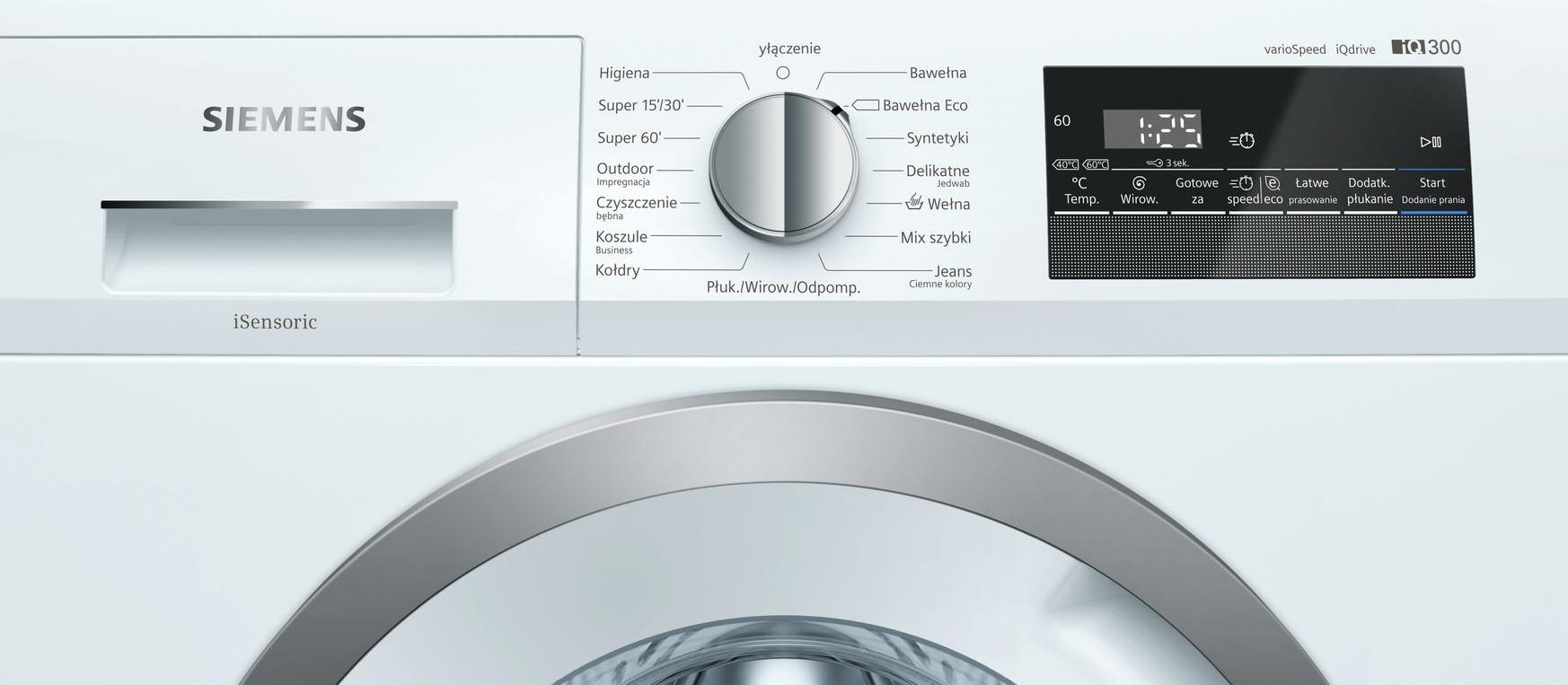 Pralka Siemens WM14N26EPL