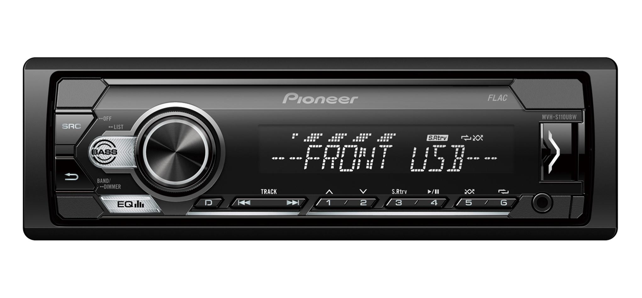 Radioodtwarzacz samochodowy Pioneer MVH-S110UBW