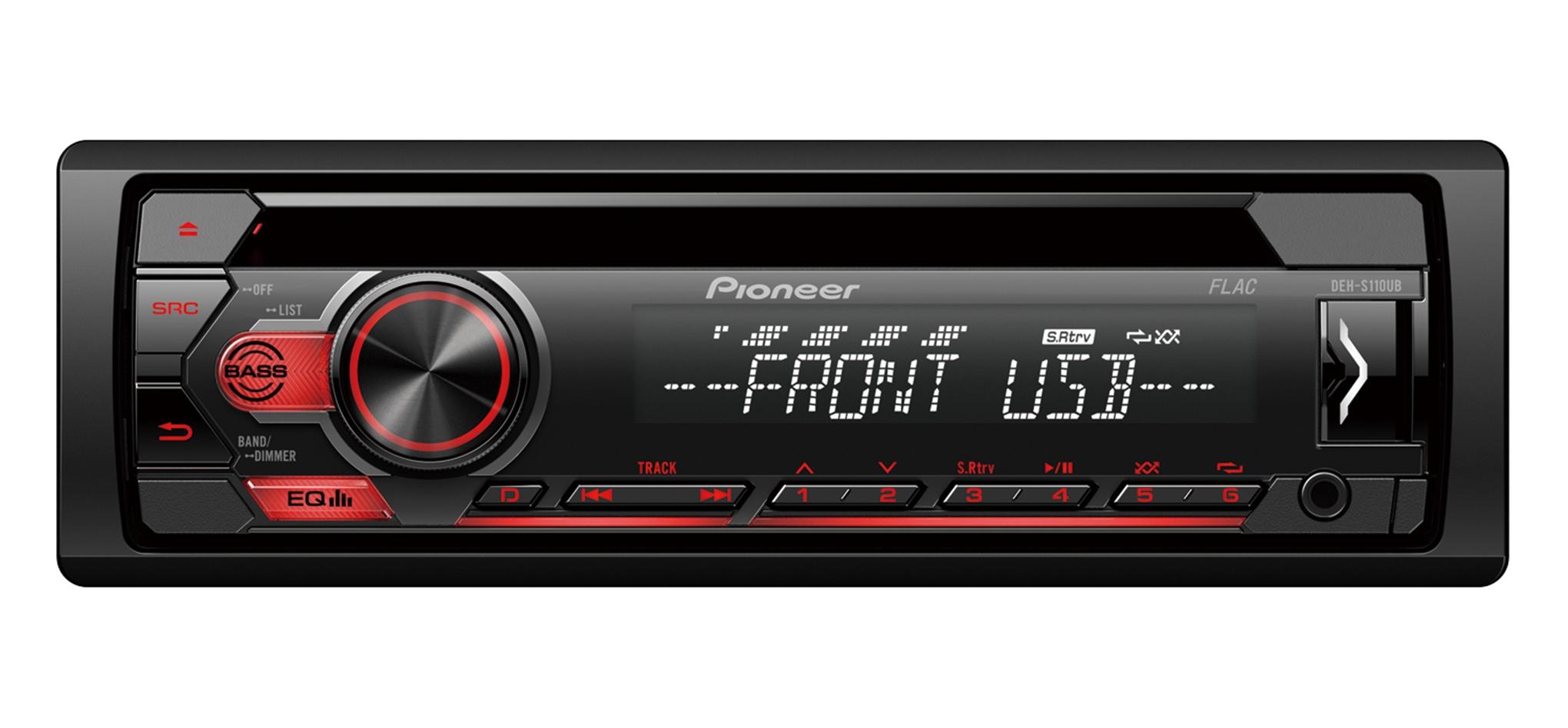 Radioodtwarzacz samochodowy Pioneer DEH-S110UB