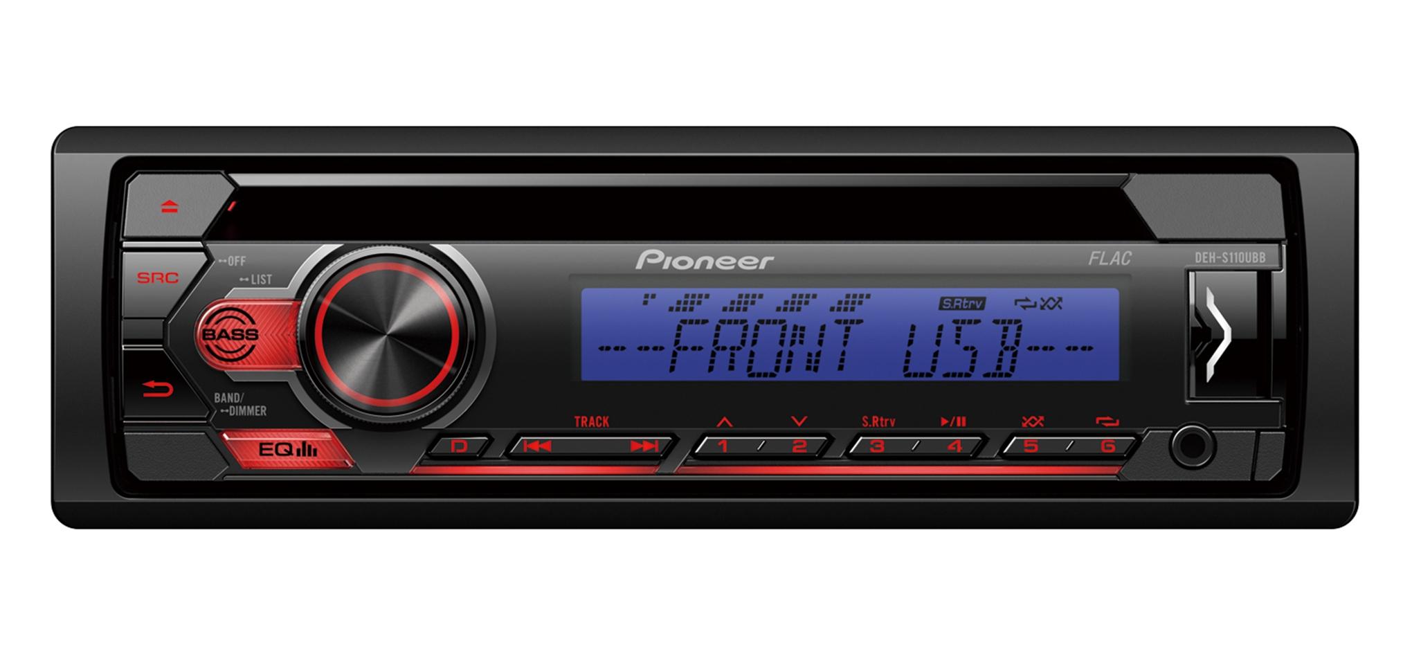 Radioodtwarzacz samochodowy Pioneer DEH-S110UBB