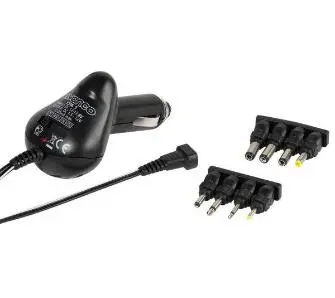 Ładowarka samochodowa Vivanco Uniwersalna 1200MA 12V Czarny