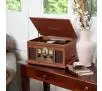 Gramofon Victrola VTA-200B-MA Manualny Napęd paskowy Bluetooth Brązowy