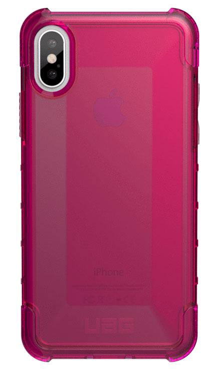 UAG Plyo Case iPhone X/Xs (przezroczysto-różowy)