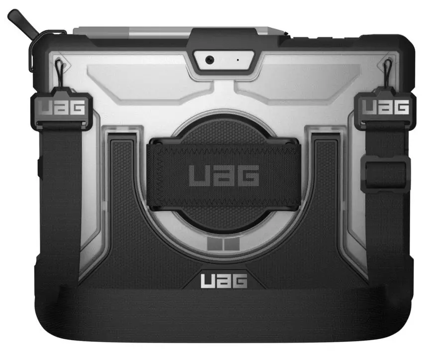 Etui na tablet UAG Plasma Microsoft Surface Go + podstawka i pasek na ramię Lodowy