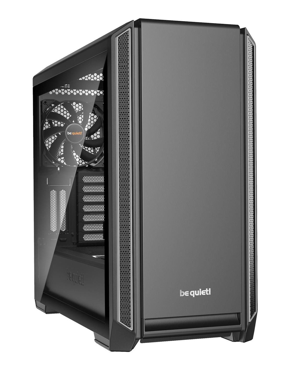 Obudowa be quiet! Silent Base 601 Window Silver Czarno-szary