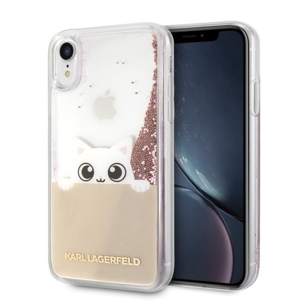 Karl Lagerfeld KLHCI61PABGNU iPhone Xr (różowo-złoty)