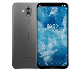 Smartfon Nokia 8.1 DS 4/64GB 6,18" 12Mpix Srebrny