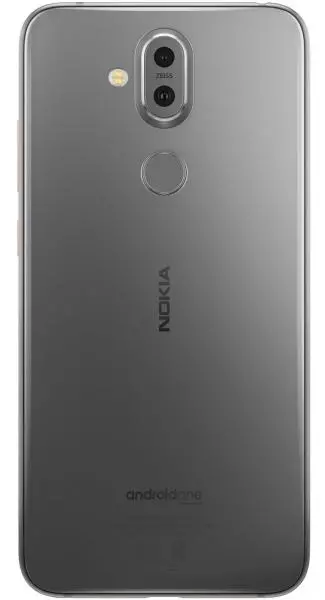 Smartfon Nokia 8.1 DS 4/64GB 6,18" 12Mpix Srebrny