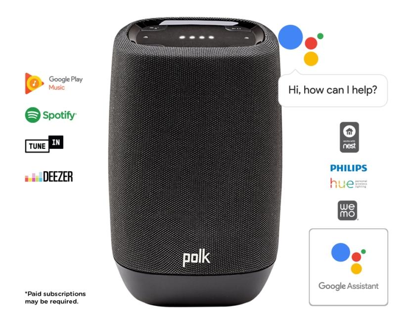 Głośnik multiroom Polk Audio Polk Assist (czarny)