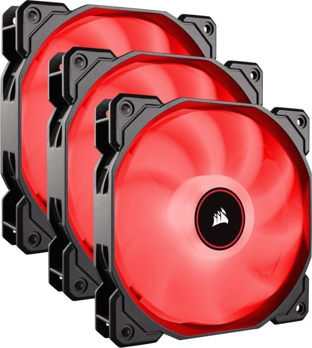 Corsair Air Series AF120 LED Red Triple Pack