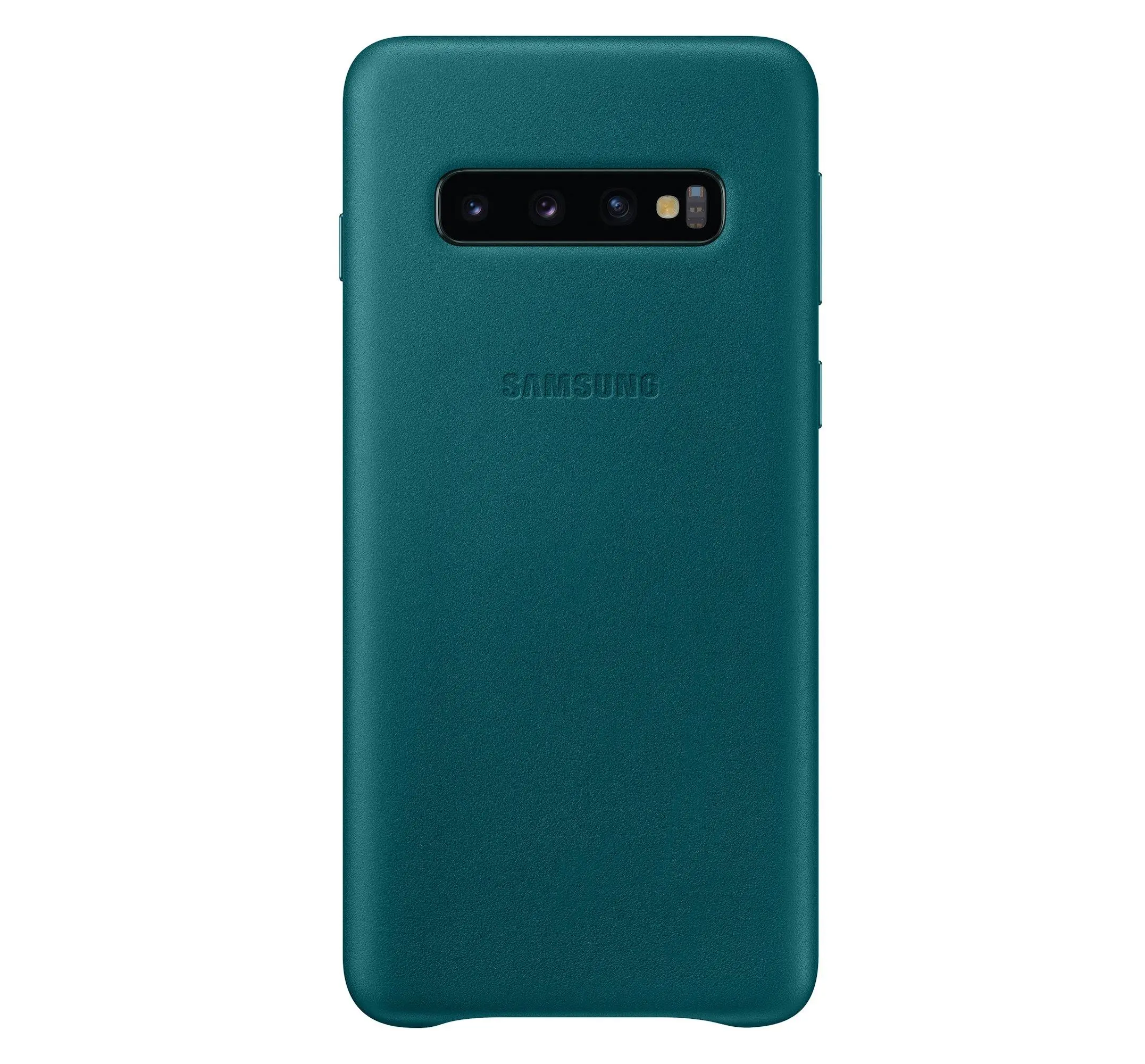 Etui Samsung Leather Cover do Galaxy S10 Zielony