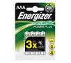 Akumulatorki Energizer AAA PowerPlus 850 mAh (3+1 szt.)