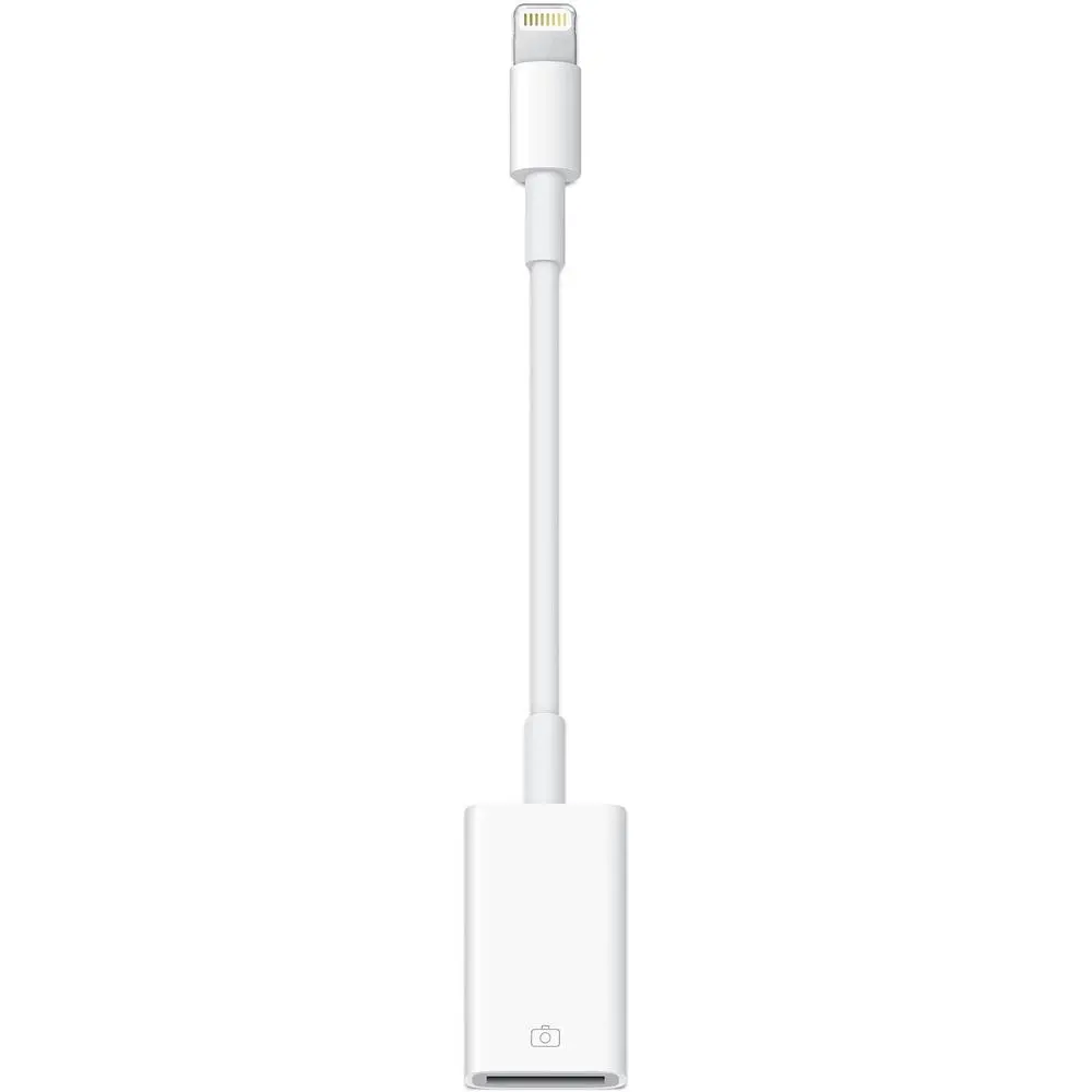 Adapter Apple MD821ZM/A przejściówka ze złącza Lightning na złącze USB aparatu