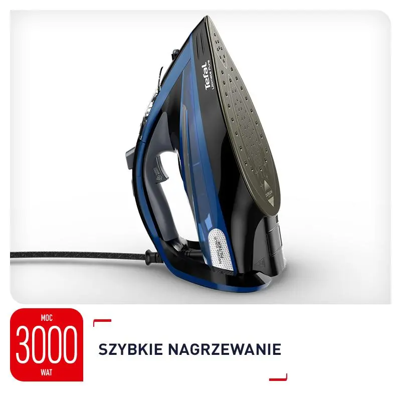 Żelazko Tefal Ultimate Pure FV9834 Durilium AirGlide Autoclean 240g/min