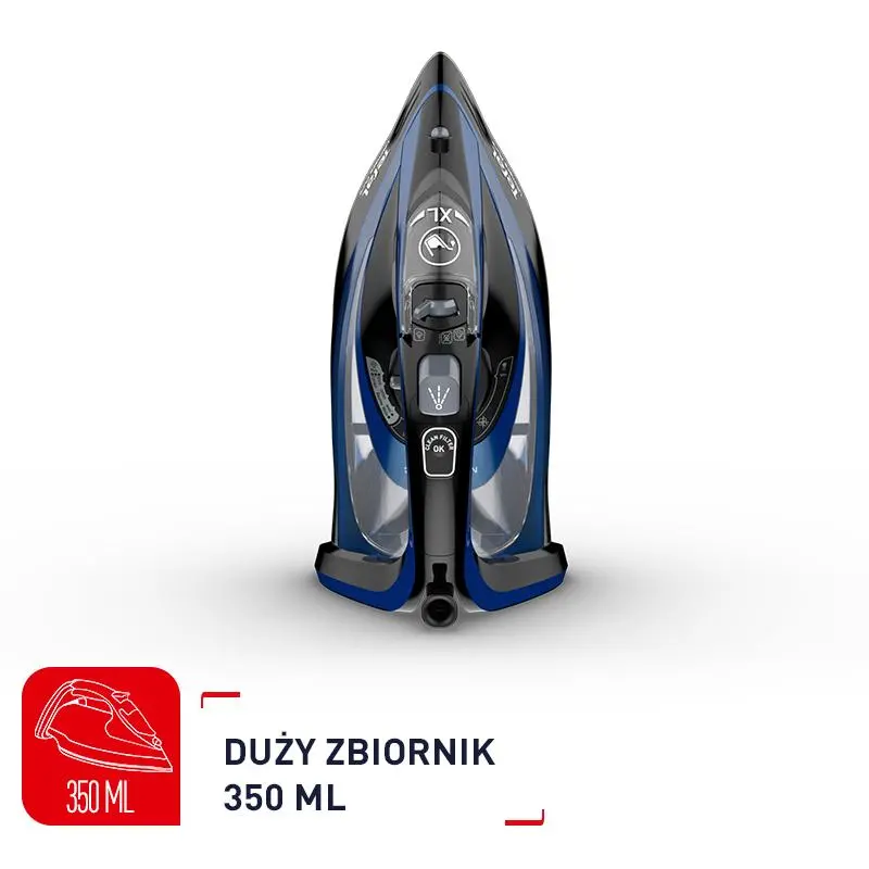 Żelazko Tefal Ultimate Pure FV9834 Durilium AirGlide Autoclean 240g/min