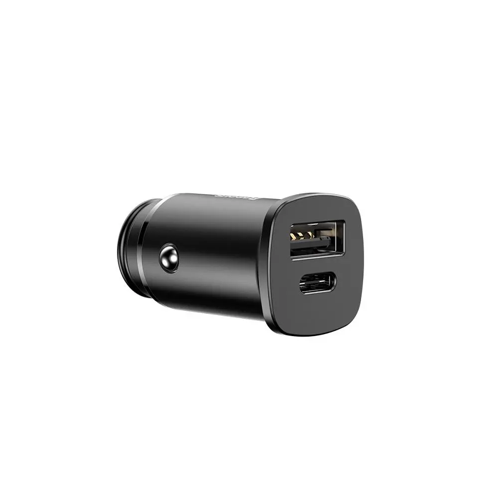Ładowarka samochodowa Baseus PPS PPS QC 4,0+ USB PD 30W Czarny