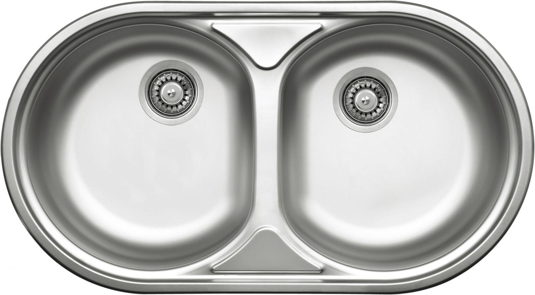Zlewozmywak Deante DUET ZYD 3203 Stalowy Dekor