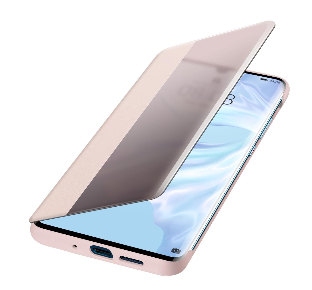 Etui Huawei P30 Pro Smart View Flip Cover (różowy)