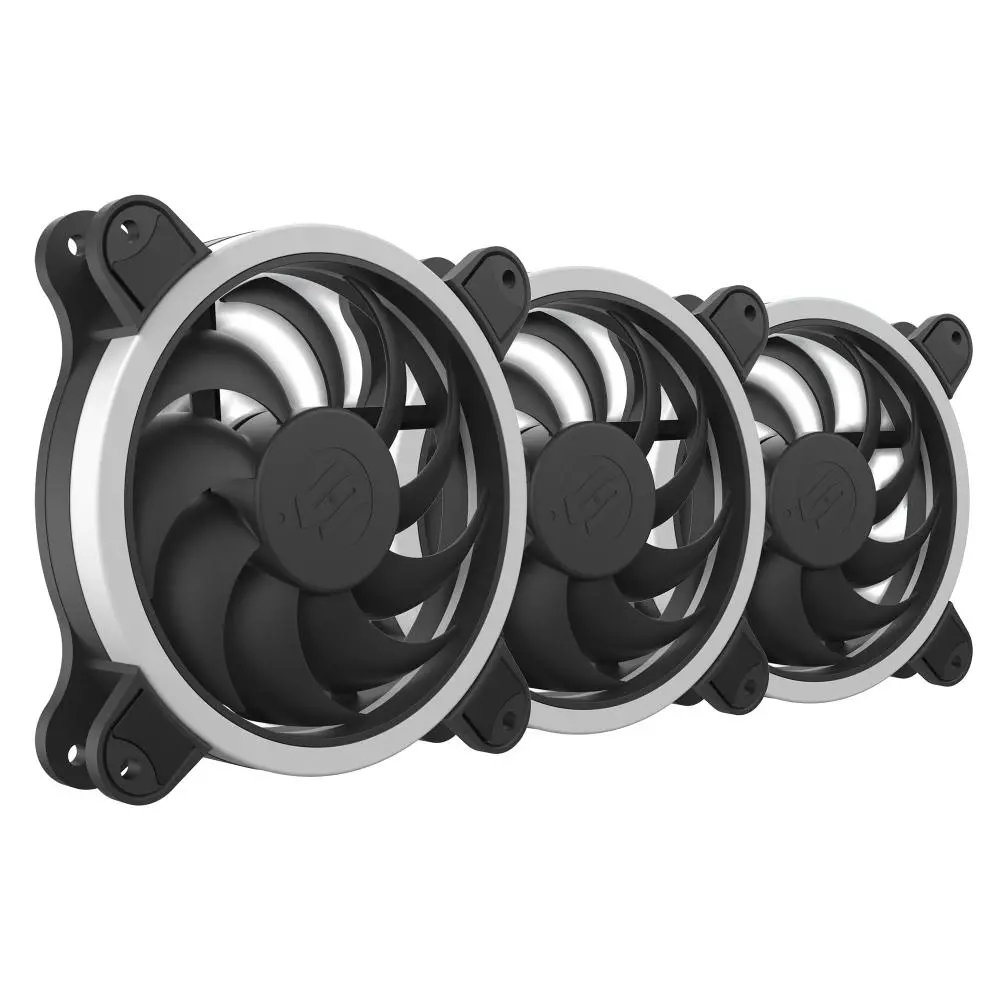 Wentylator SilentiumPC Corona HP RGB KIT 120mm 3szt.