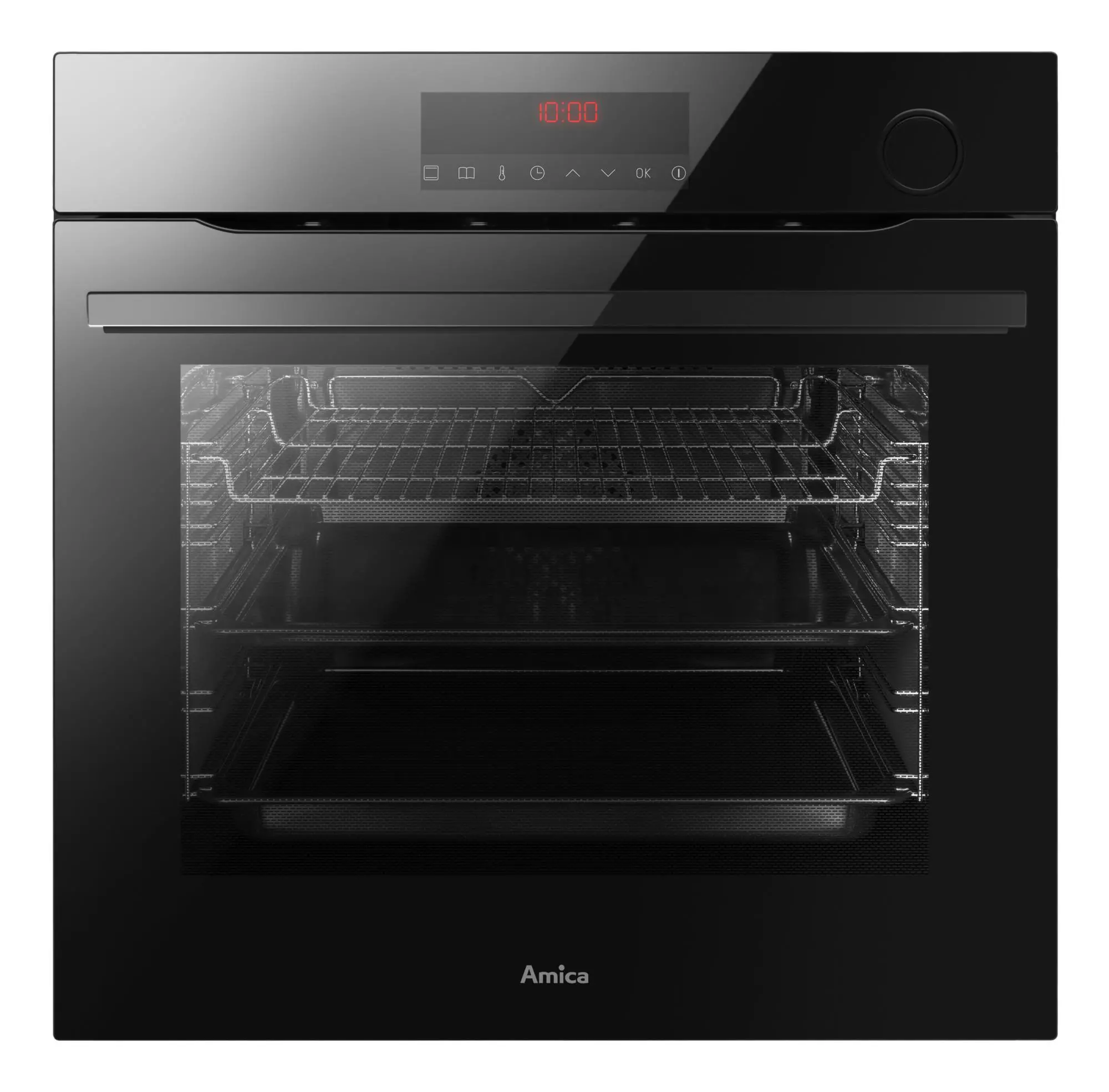 Piekarnik elektryczny parowy Amica ED57369BA+ X-Type Steam Termoobieg Czarny