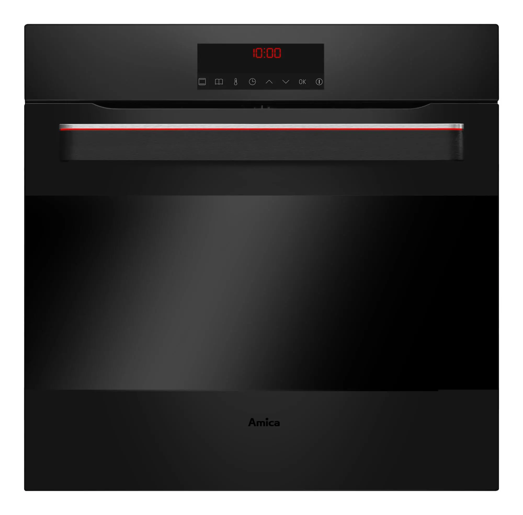 Piekarnik elektryczny Amica ED57589BA+ Q-Type Pyro Termoobieg Zdalne sterowanie Czarny