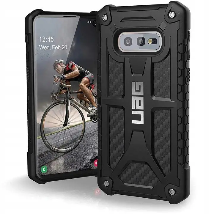 Etui UAG Monarch Case do Samsung Galaxy S10e Carbon fiber