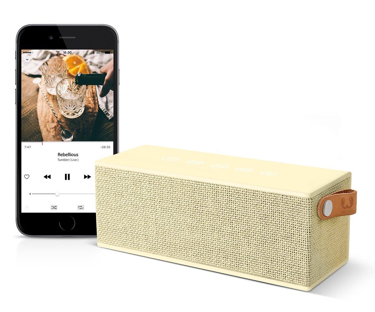 Głośnik Bluetooth Fresh 'n Rebel Rockbox Brick Fabriq Edition (buttercup)