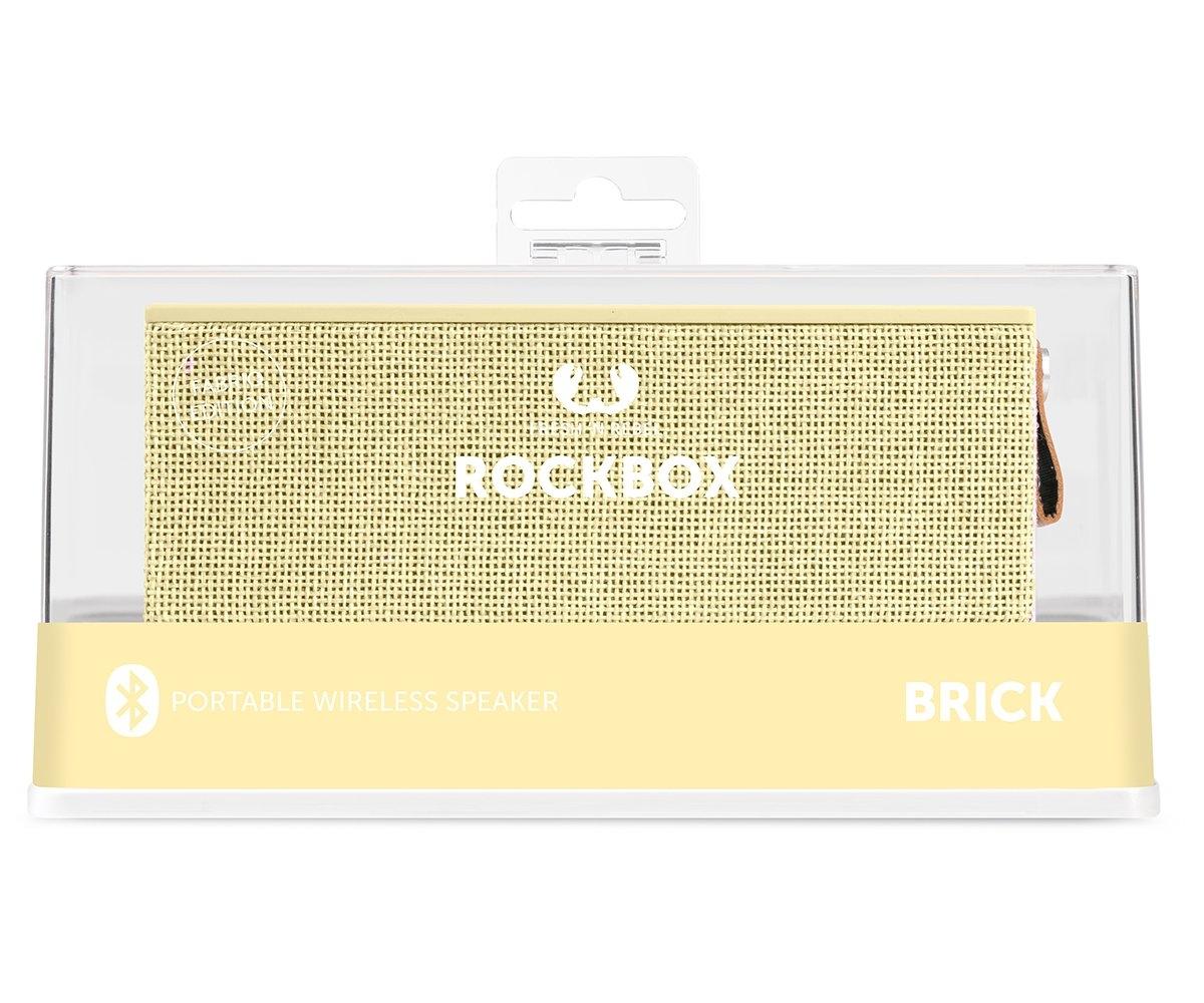 Głośnik Bluetooth Fresh 'n Rebel Rockbox Brick Fabriq Edition (buttercup)