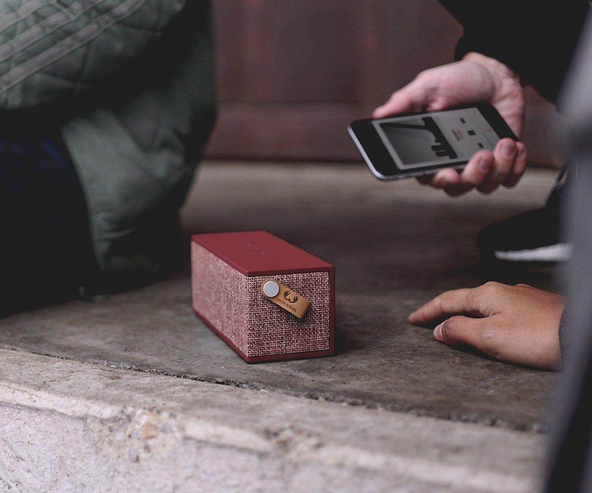 Głośnik Bluetooth Fresh 'n Rebel Rockbox Brick Fabriq Edition (ruby)