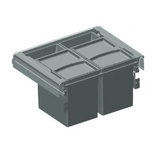 Sortownik odpadów Alveus Albio 50 2x17l 2x1l