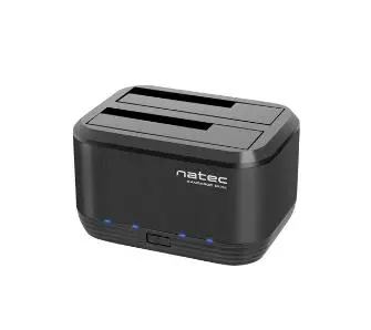 Stacja dokująca Natec Kangaroo Dual 2,5"/3,5" USB 3.0 Czarny