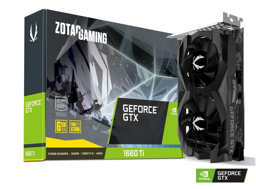 Karta graficzna Zotac GeForce GTX 1660 Ti 6GB GDDR6 192bit