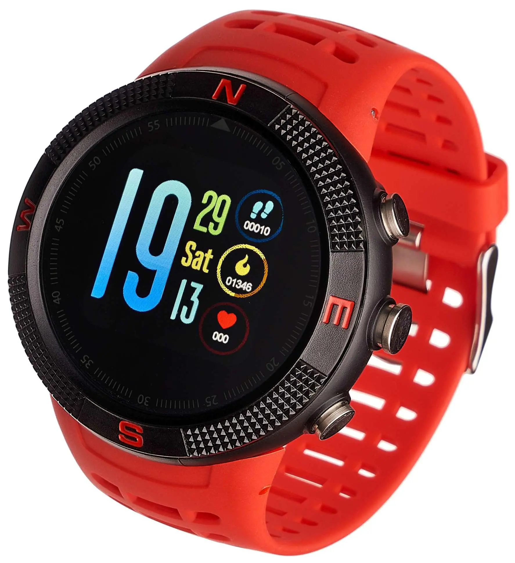 Smartwatch Garett Sport 27 GPS 53mm GPS Czerwony