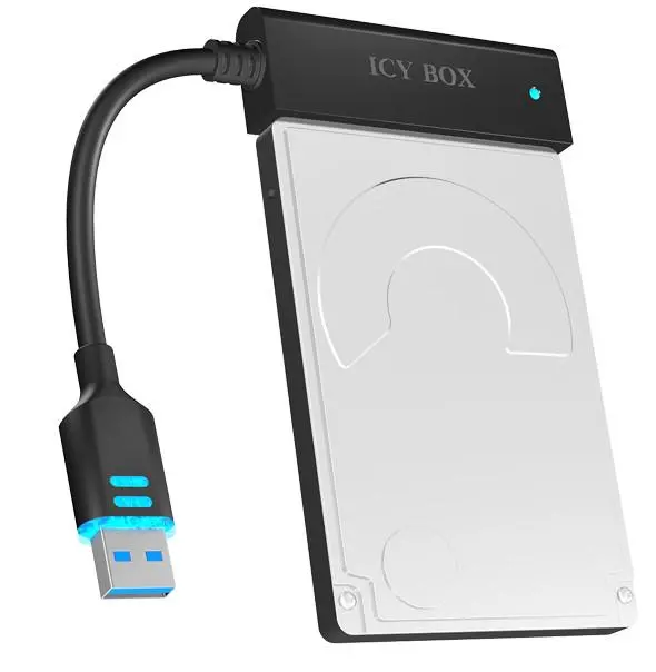 Adapter ICY BOX IB-AC603L-U3 Czarny
